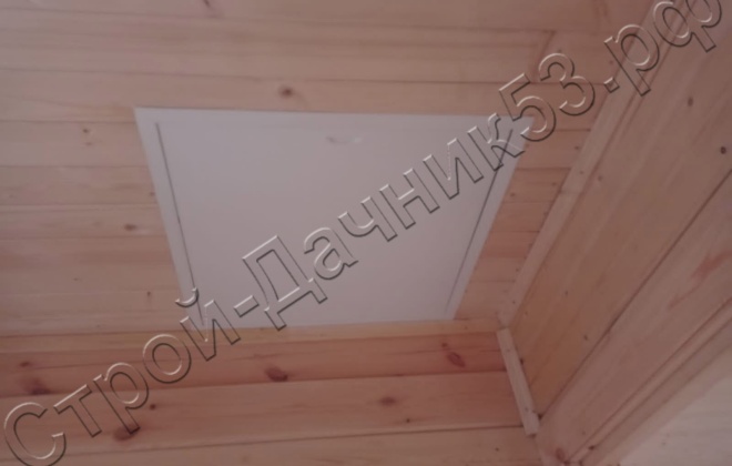 4 Брусовой дом ОД-38, 7х8м, 60М², Московской области, городской округ Домодедово, село Колычёво (1)